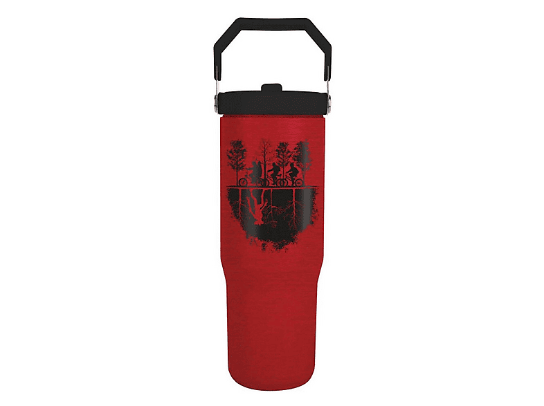 Termo - Sherwood Stranger Things, 850 ml, Rojo