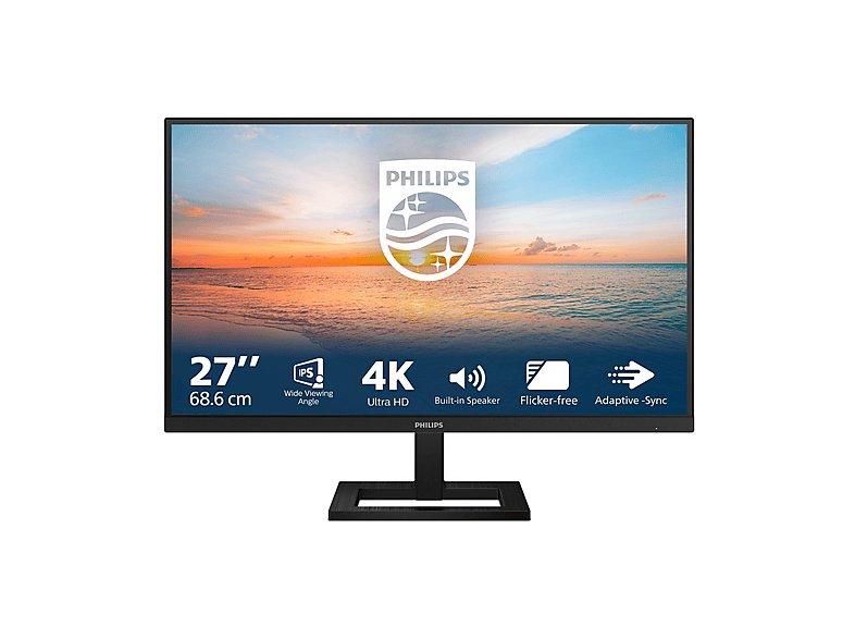 PHILIPS 27E1N1800AE MONITOR, 27 ", UHD 4K, 3840 x 2160 Pixel, tempo di risposta 4 ms, refresh rate 60 Hz