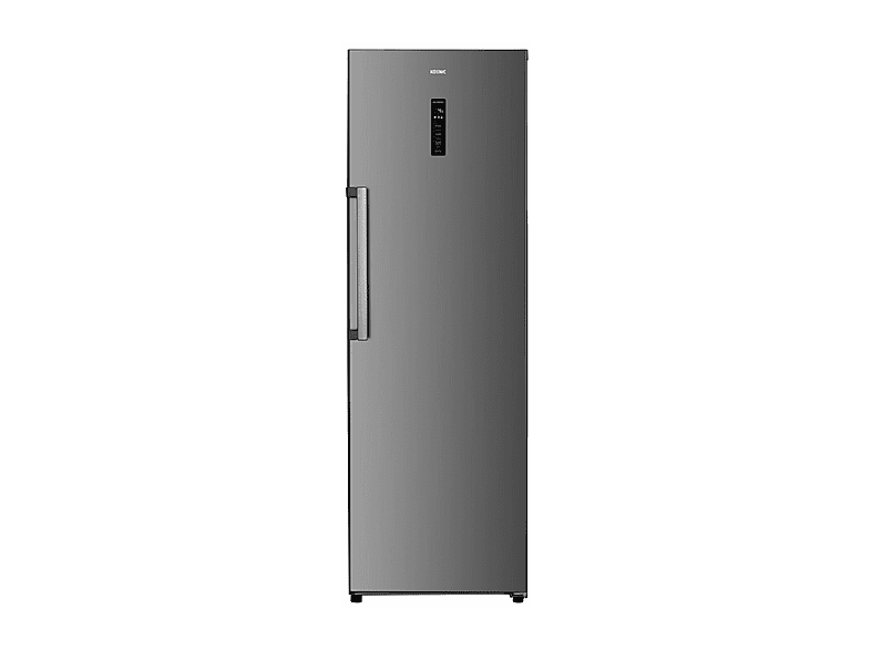 FRIGORIFERO VERTICALE KOENIC KFR 631 C NF IN, Capacità netta totale 359 l, Rumorosità: 39 dB(A), Dimensioni: L 58,4 cm A 184,7 P 64,5 cm, Inox, Classe