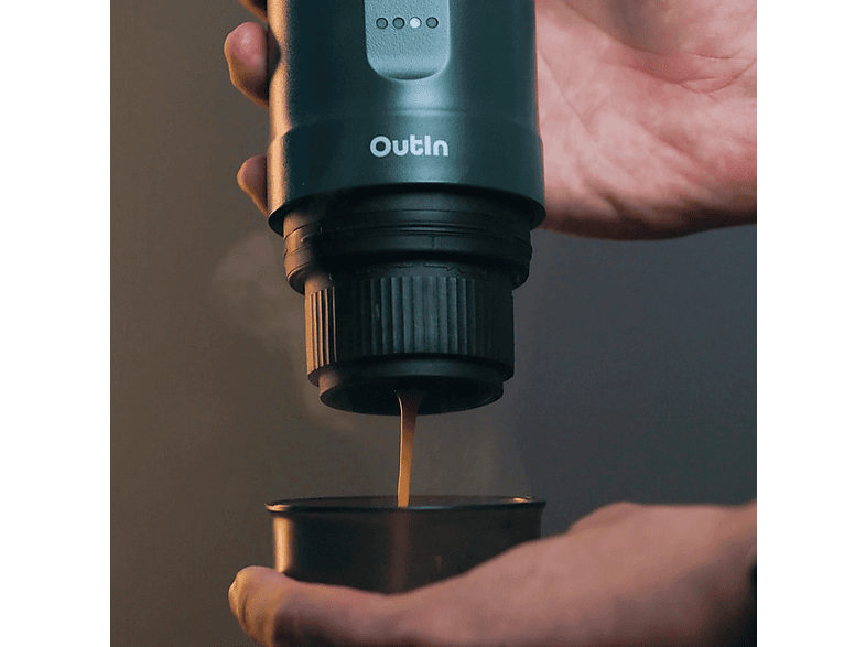 OutIn OTEM-01-Teal Nano Tragbare Espressomaschine Teal — Foto 3 von 5