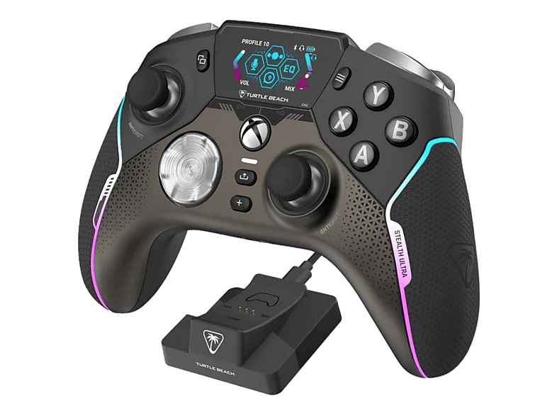 Mando Xbox - Turtle Beach Stealth Ultra, Para One, Series y PC, Por Cable e Inalámbrica, Negro