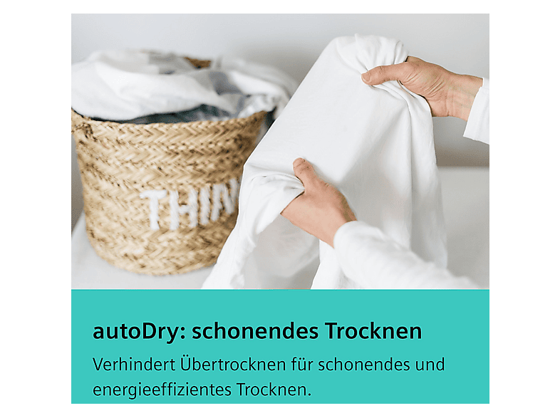 Thumbnail - SIEMENS WQ43G2D0EM Wärmepumpentrockner iQ500 (9,0 kg, Weiß)