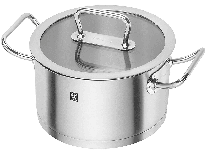 Zwilling Pro 5-teilige Kochtopfset (Alle Herdarten, Silber, 18/10 Edelstahl) — Foto 4 von 5