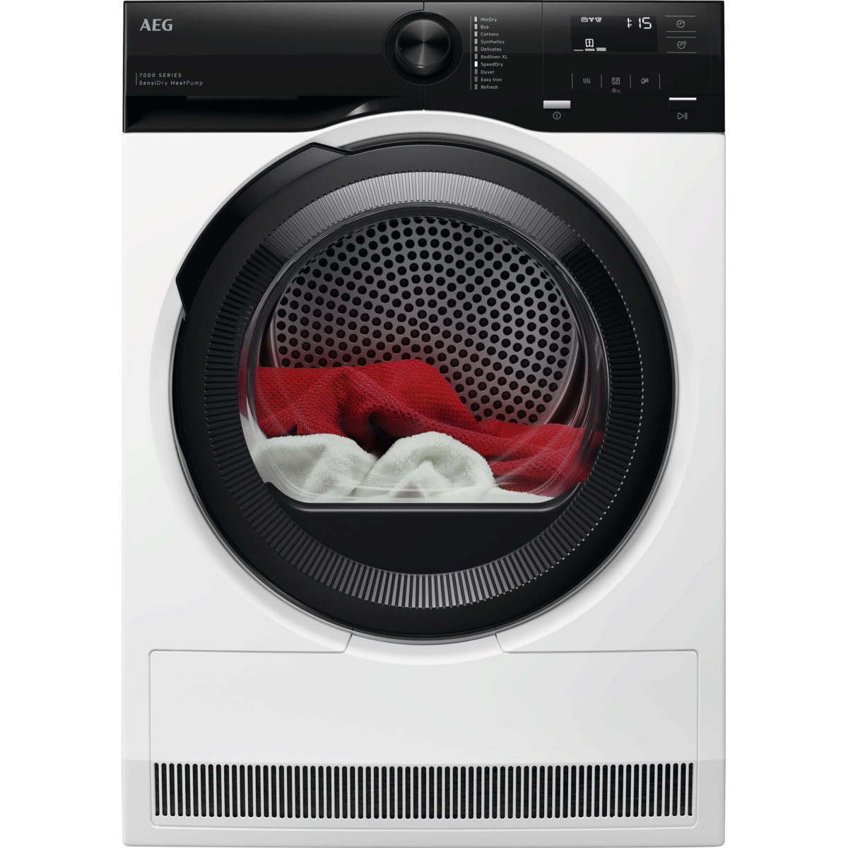 AEG TR7G8BE Hőszivattyús szárítógép 8 kg, SpeedDry 75 min/4kg