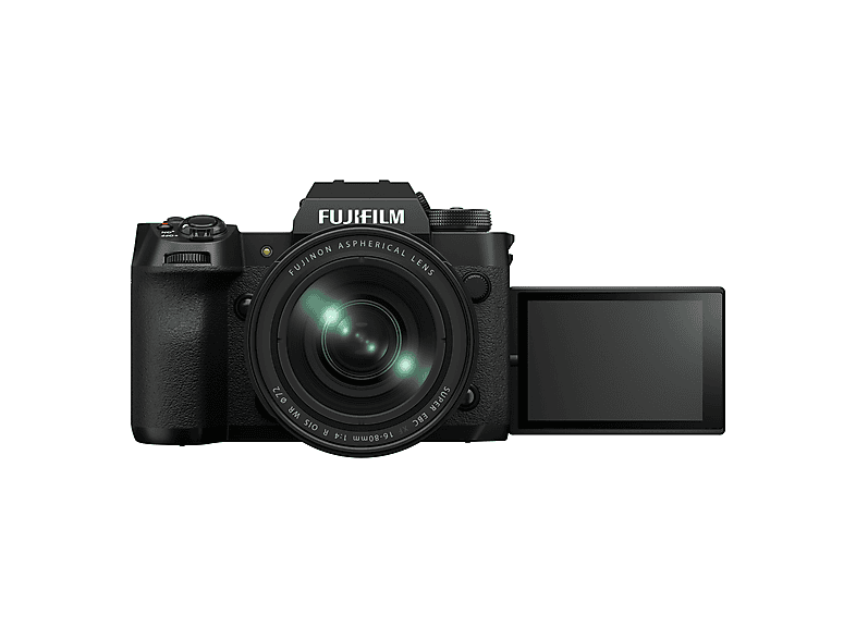 Thumbnail - FUJIFILM X-H2 Kit Systemkamera mit Objektiv 16-80mm, 7,6 cm Display Touchscreen, WLAN