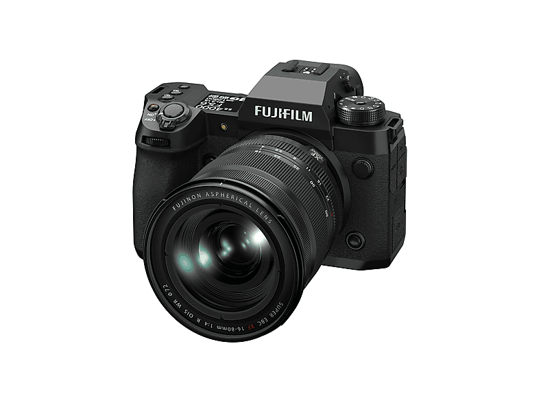 Thumbnail - FUJIFILM X-H2 Kit Systemkamera mit Objektiv 16-80mm, 7,6 cm Display Touchscreen, WLAN
