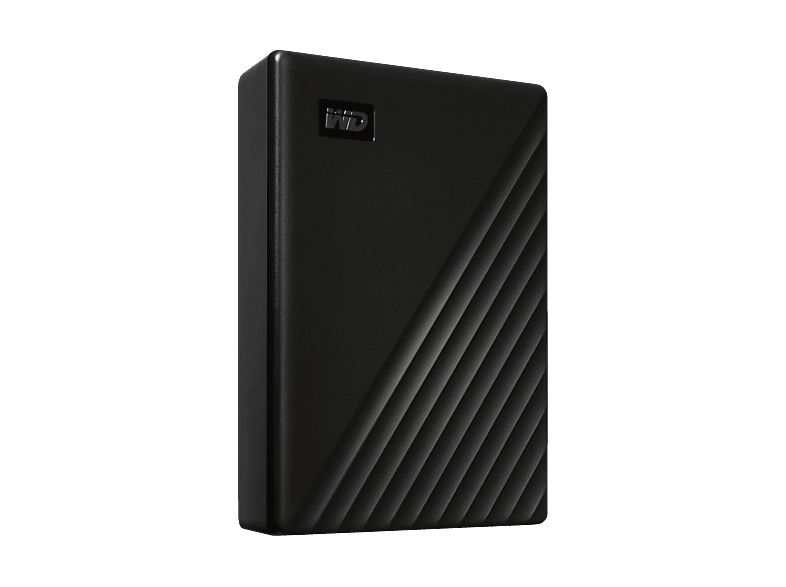 WD My Passport™ Festplatte, 5 TB HDD, 2,5 Zoll, extern, Schwarz