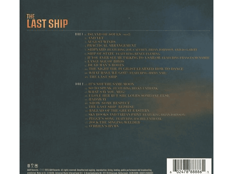 Thumbnail - Sting - The Last Ship (Expanded Edition 2CD) (CD)