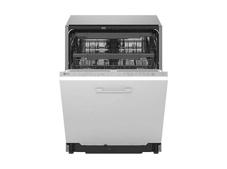 LAVASTOVIGLIE INCASSO Incasso built-in (BI) LG QuadWash DB375TXSN, Programmi 10, Dimensioni: L 59,8 cm, A 81,5 P 55,4 Rumorosità 44 dB(A), Consumo di acqua 9,5 l, Acciaio, Classe