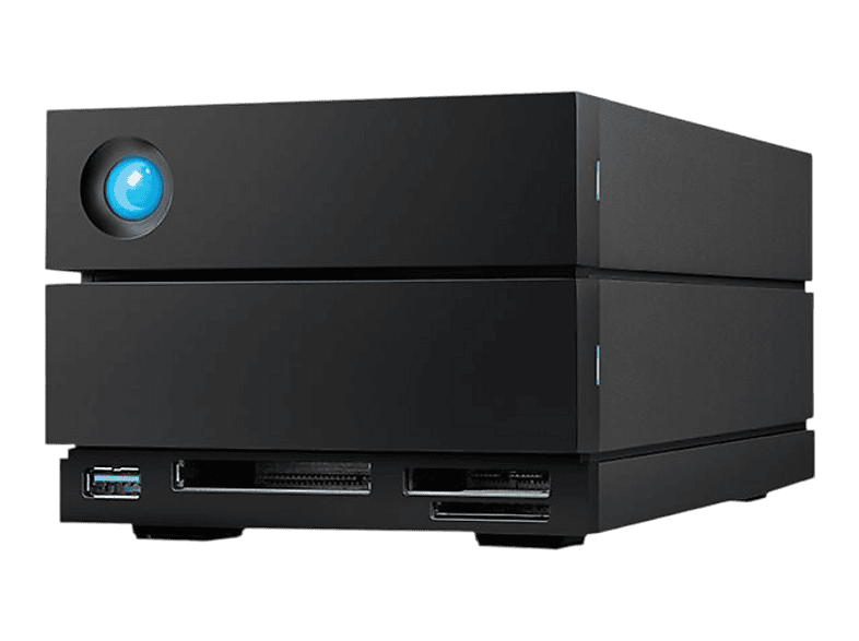 SEAGATE LaCie® 2big Dock RAID Speicher, 60 TB, Thunderbolt 3; Hardware Raid