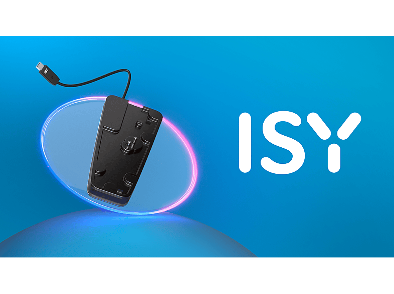 Thumbnail - ISY IC-6017, RGB Standfuß für PS5, Transparent