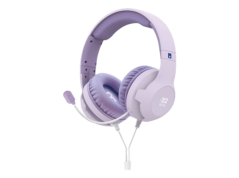 HORI NSX-111E, On-ear Gaming Headset Lavendel