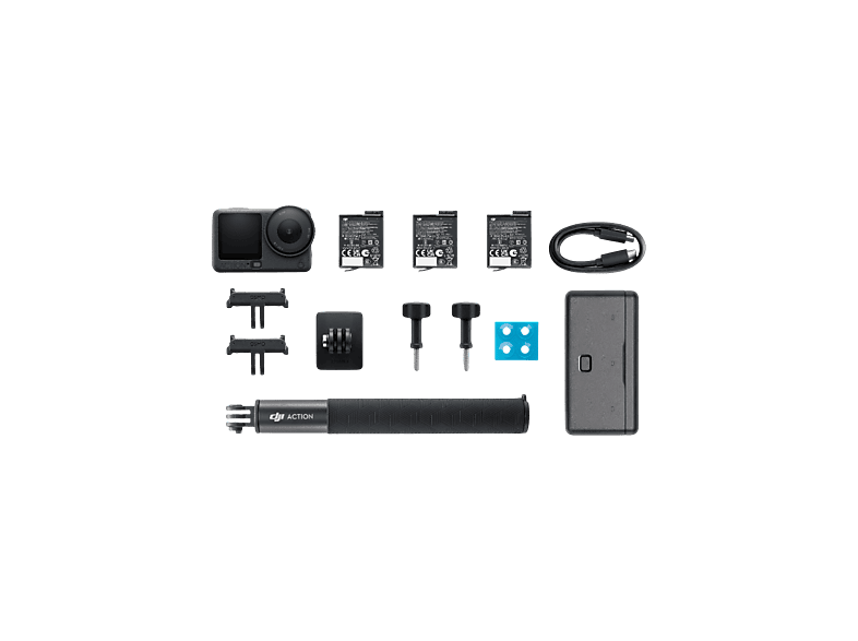 DJI Osmo Action 6 Adventure Combo Aksiyon Kamerası Gri