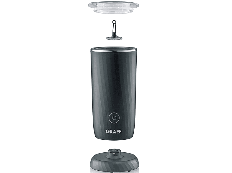 Graef MS402EU Milchaufschäumer (Schwarz, 400 Watt, 230 ml) — Foto 2 von 5