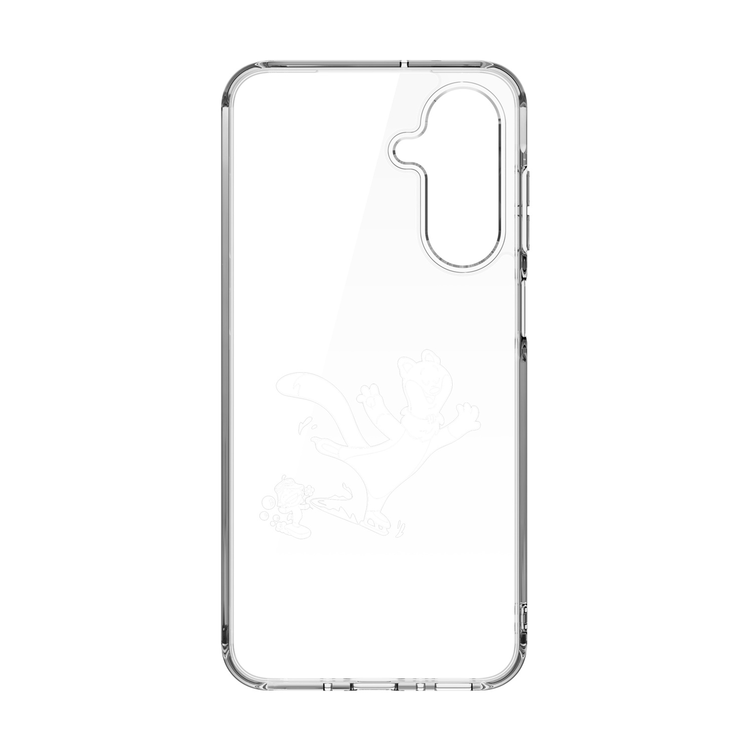 SAMSUNG Transparent Case CORTINA COVER per Galaxy A56, Trasparente