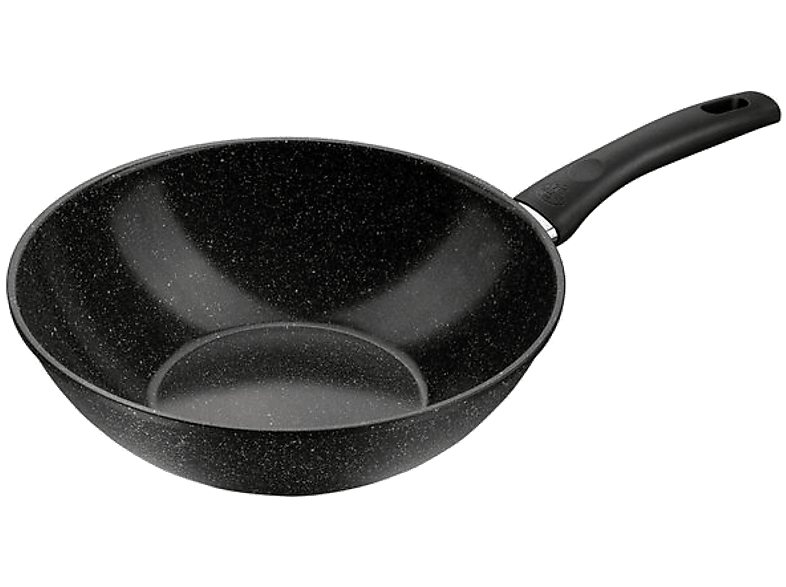 Ballarini 1030582 Vipiteno Wokpfanne (Aluminium, passend für alle Herdarten, 28 cm, PFAS-frei)