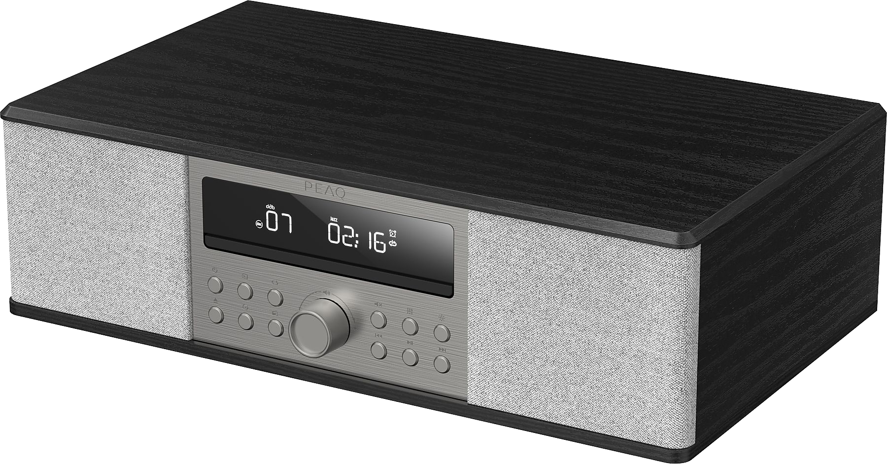 Peaq Pdr 290 Dab-radio Zwart