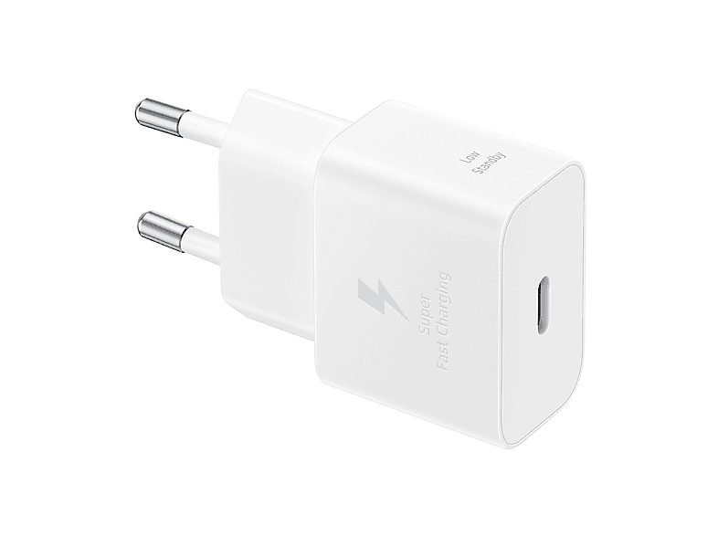 Caricabatteria Samsung 25W TA (w/o cable Cortina da 25 W, Bianco