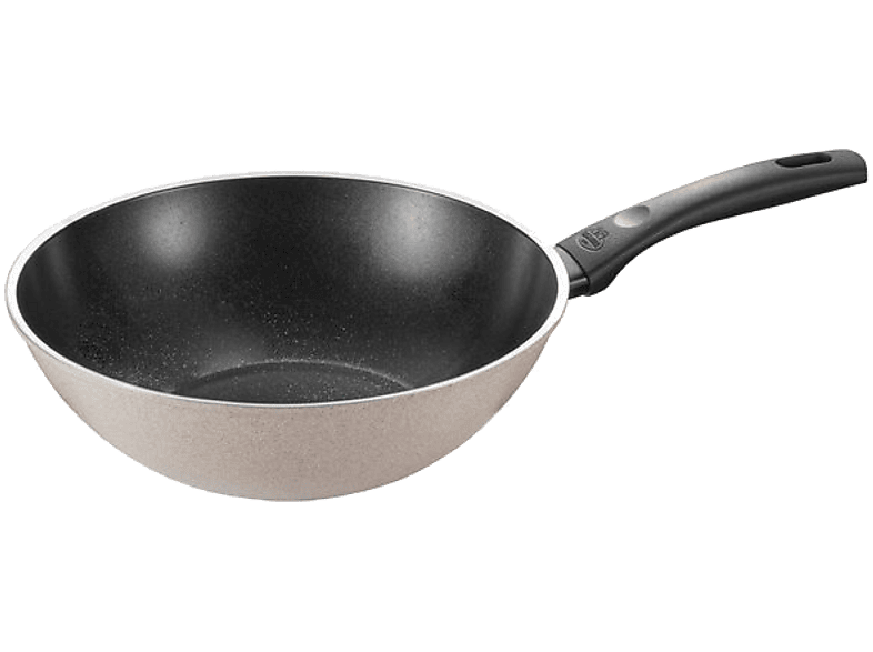 Ballarini 1027801 Ledro Wokpfanne (Aluminium, passend für alle Herdarten, 28 cm, PFAS-frei)