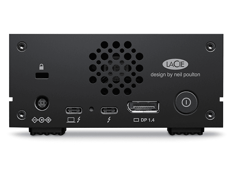 SEAGATE LaCie® 1big Dock RAID Speicher, 30 TB, Thunderbolt 3; Hardware Raid — Foto 2 von 3