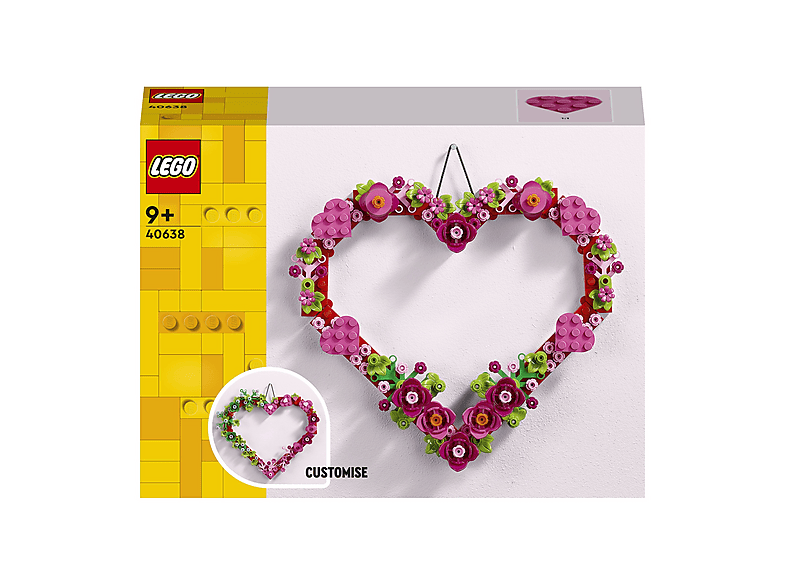 COSTRUZIONI LEGO Iconic Cuore ornamentale - 40638
