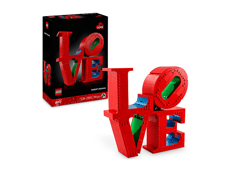 COSTRUZIONI LEGO ART LOVE - 31214