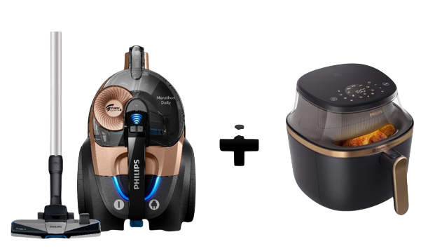 PHILIPS XB7151/07 Marathon Elektrikli Süpürge NA322/00 Airfryer