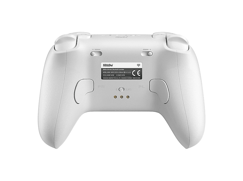 8BitDo Ultimate 2 bluetooth Gaming Controller Weiß für Nintendo Switch, Nintendo Switch 2, PC — Foto 2 von 5