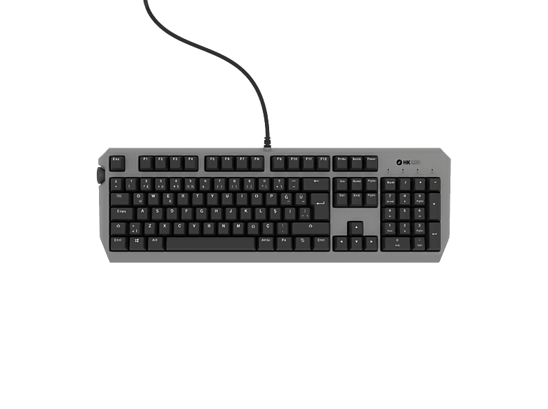 HAWK HK430 Mekanik Mavi Switch RGB Kablolu Metal Kasa Full Gaming Klavye