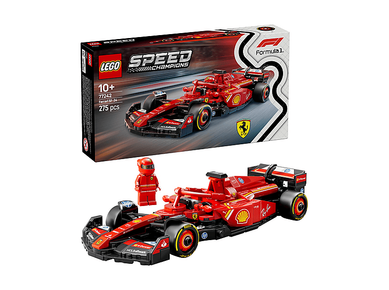 COSTRUZIONI LEGO Speed Champions Auto da corsa F1® Ferrari SF-24 - 77242
