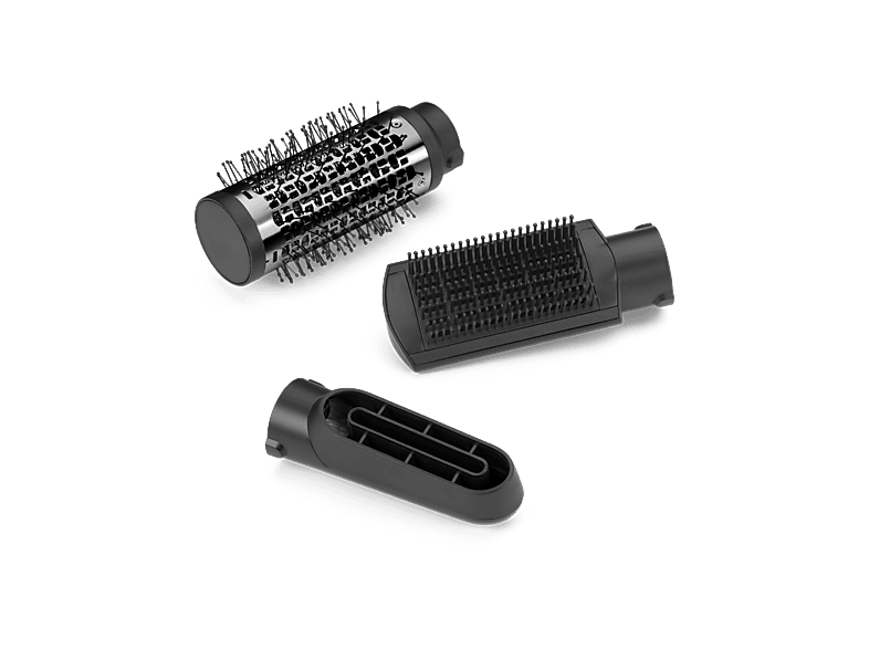 Babyliss AS261E Xanadu Air Styler Warmluftbürste Silber, 1000 Watt, 3 Aufsätze — Foto 2 von 2