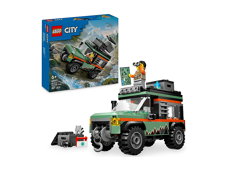 COSTRUZIONI LEGO City Great Vehicles Fuoristrada di montagna 4x4 - 60447
