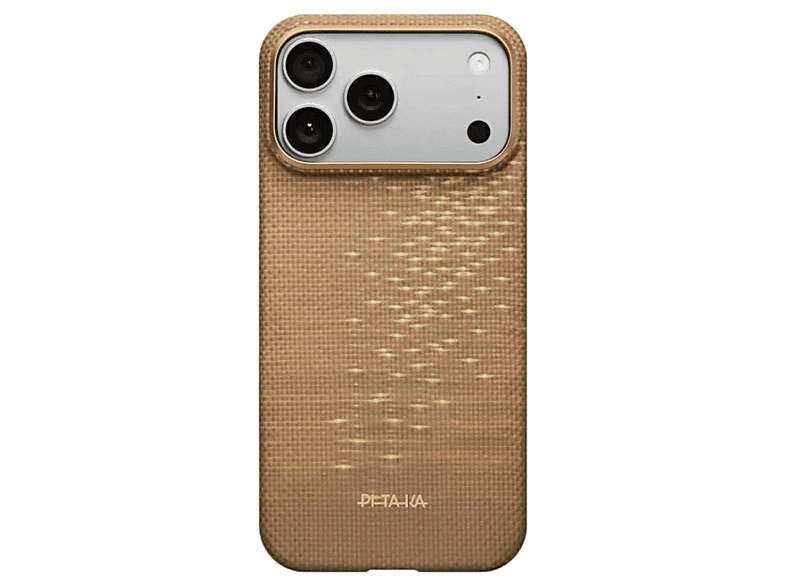 Etui PITAKA Ultra-Slim MagSafe do Apple iPhone 17 Pro Golden Glint