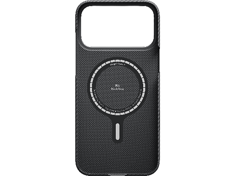 Etui PITAKA Ultra-Slim MagSafe do Apple iPhone 17 Pro Max Czarno-szary – zdjęcie 2