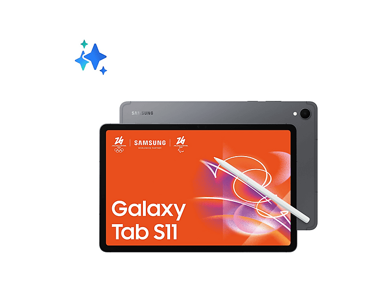 Tablet SAMSUNG Galaxy Tab S11 WiFi 256GB, 256 GB, 11 ”, Gray