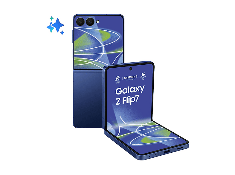 SAMSUNG Galaxy Z Flip7 256GB, 256 GB, Blue Shadow