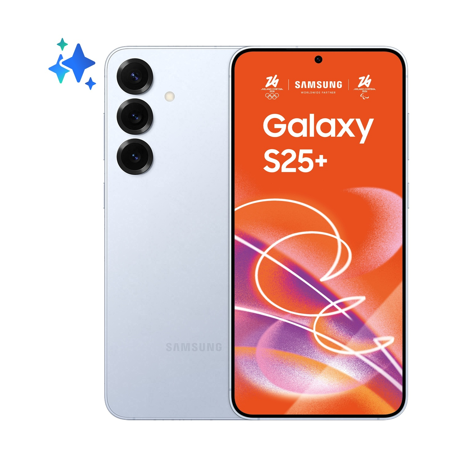 SAMSUNG Galaxy S25+ 256GB, 256 GB, Icyblue
