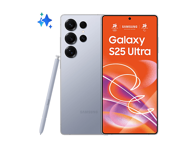 SAMSUNG Galaxy S25 Ultra 256GB, 256 GB, Titanium Silverblue