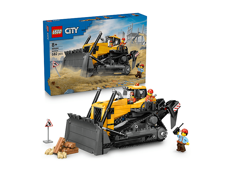 COSTRUZIONI LEGO City Big Vehicles Bulldozer giallo - 60466