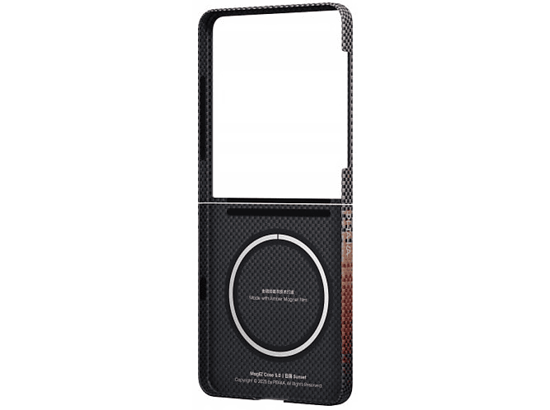 Etui PITAKA Ultra-Slim MagSafe do Samsung Galaxy Z Flip 7 Sunset – zdjęcie 3