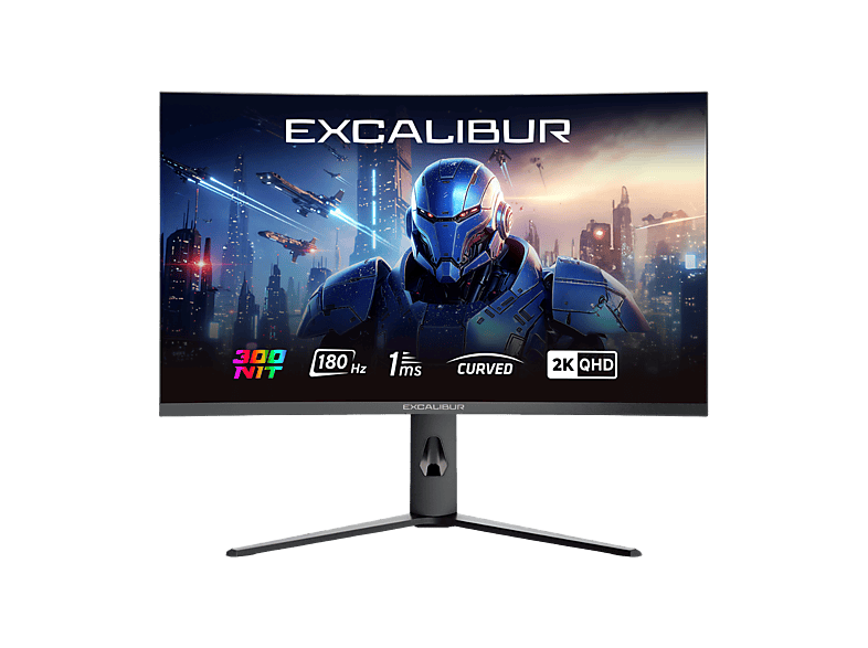 CASPER Excalibur M.E315QVC-C 31.5" 1 ms QHD 180Hz Curved Oyuncu Monitörü