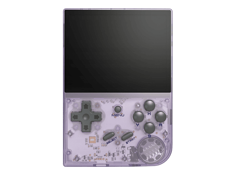 Konsola ANBERNIC RG35XX Fioletowo-przezroczysty