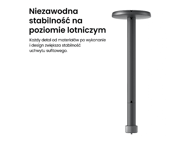 JMGO Uchwyt sufitowy do projektora Hull HD – zdjęcie 3