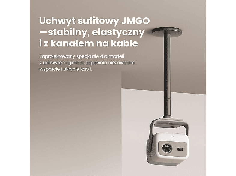JMGO Uchwyt sufitowy do projektora Hull HD – zdjęcie 2