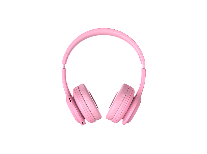 Ttec 2Km172Bp SoundBuddy Funled LED Işıklı Kulak Üstü Bluetooth Çocuk Kulaklığı Pembe