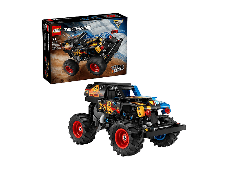 COSTRUZIONI LEGO Technic Monster Jam™ Grave Digger™ Fuoco e Ghiaccio - 42219