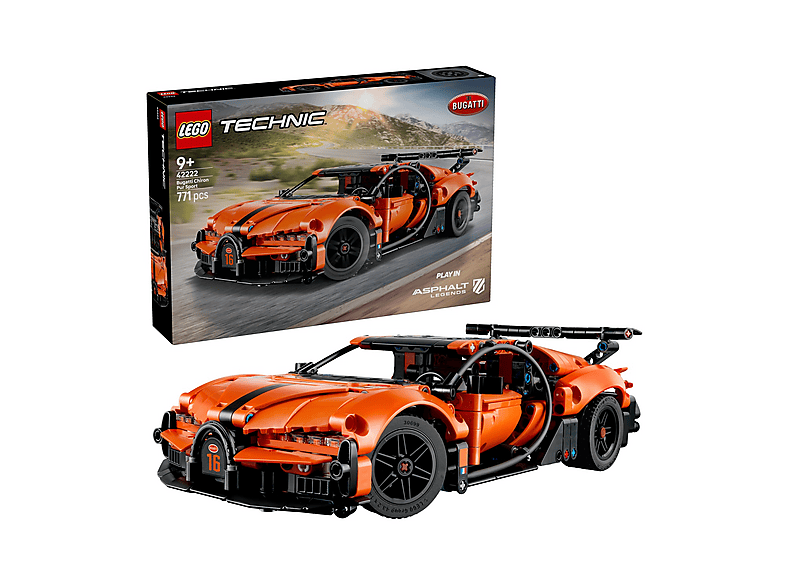 COSTRUZIONI LEGO Technic Hyper Car Bugatti Chiron Pur Sport - 42222