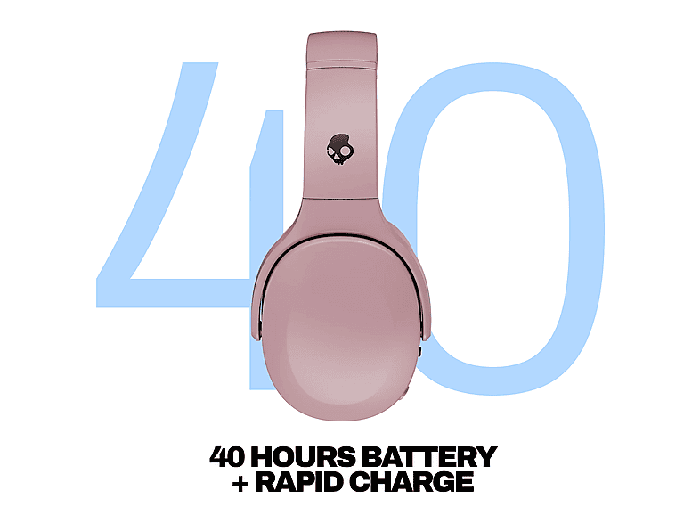 Thumbnail - SKULLCANDY Crusher® 540 Active, Over-ear Kopfhörer Bluetooth Soft Pink