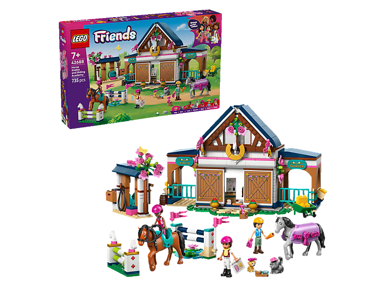 Lego Friends 42688 Pferdestall und Reitschule (Ab 7 Jahren) Bausatz