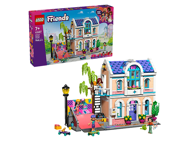 Lego Friends 42687 Lianns Familienhaus (Ab 7 Jahren) Bausatz